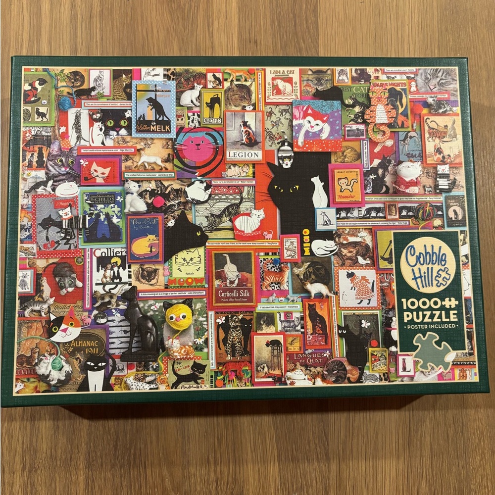 COBBLE HILL Cat  Collage Jigsaw Puzzle - Picture 2 of 3